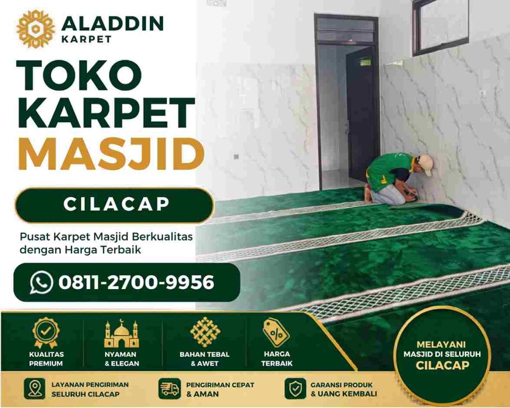 Toko Karpet Custom Cilacap Untuk Masjid Rapi Dan Nyaman