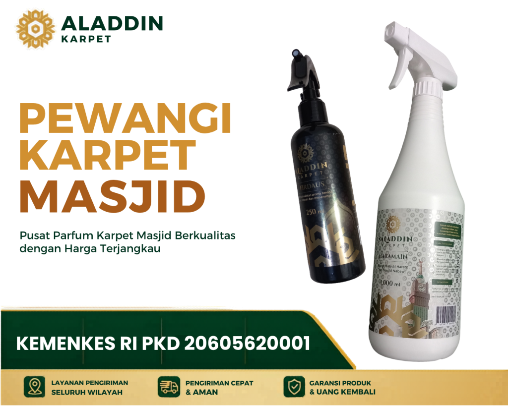 Pewangi Karpet Masjid Cilacap Untuk Ruang Ibadah Segar