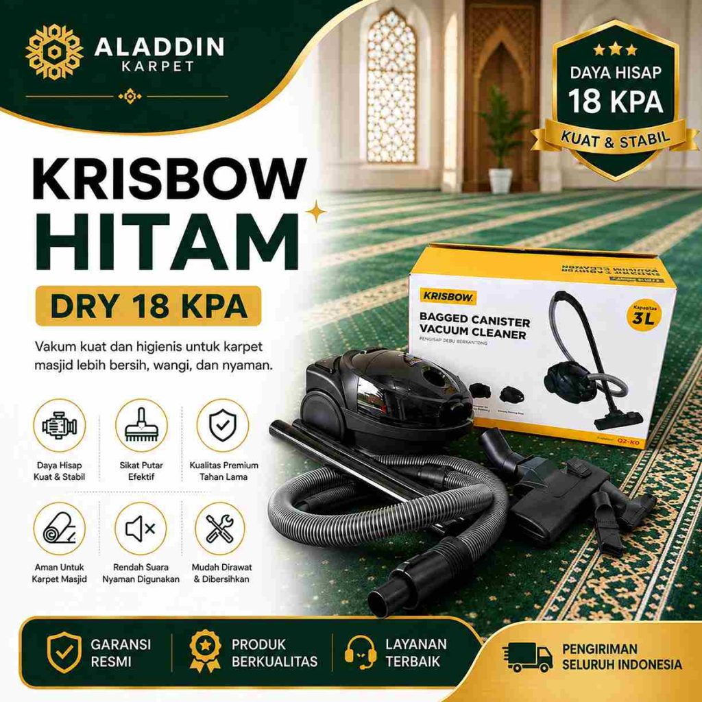 Vacuum Cleaner Krisbow Cilacap untuk Rumah dan Fasilitas Umum