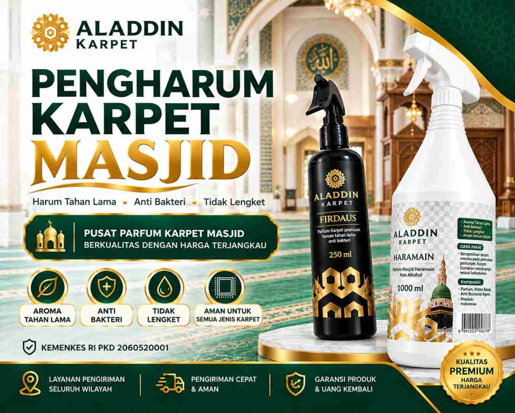 Pengharum Karpet Masjid Cilacap untuk Masjid yang Nyaman dan Segar